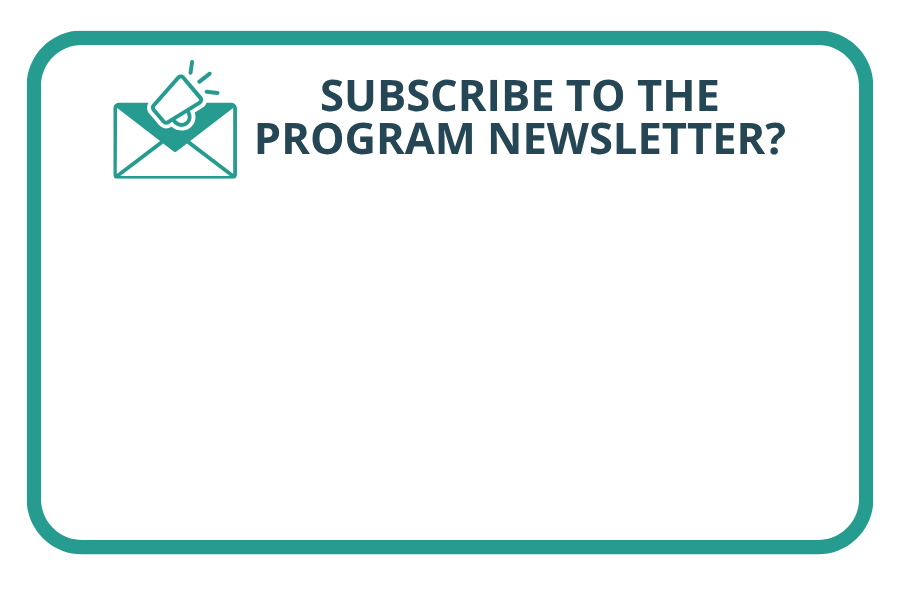 how do I subscribe to the program newsletter?