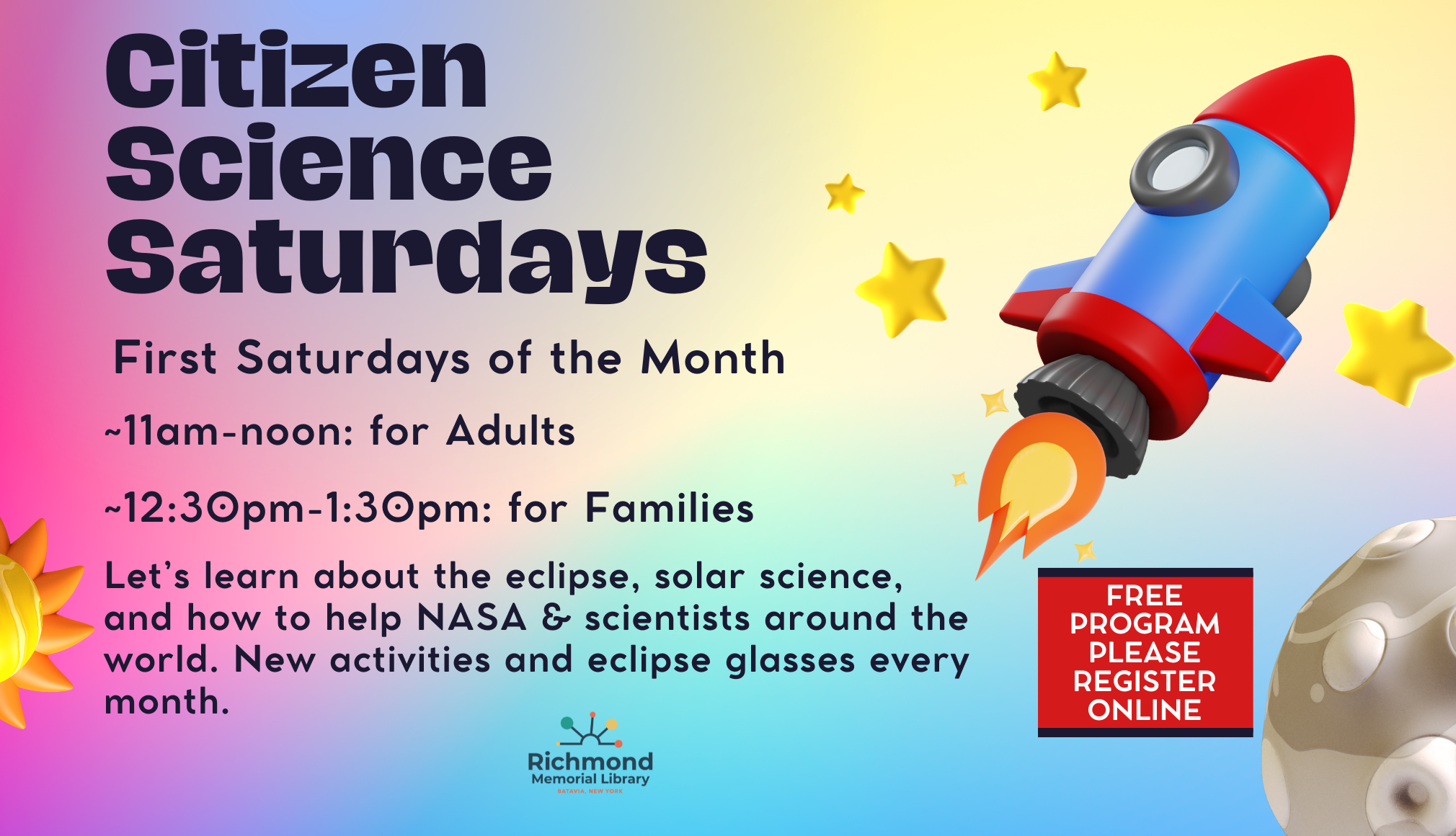 Citizen Science Saturdays!