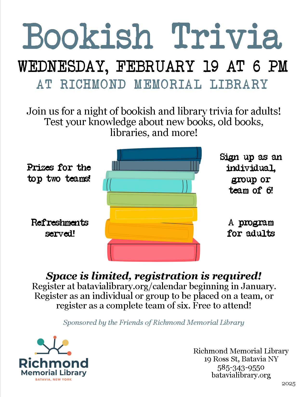 Bookish Trivia February 2025