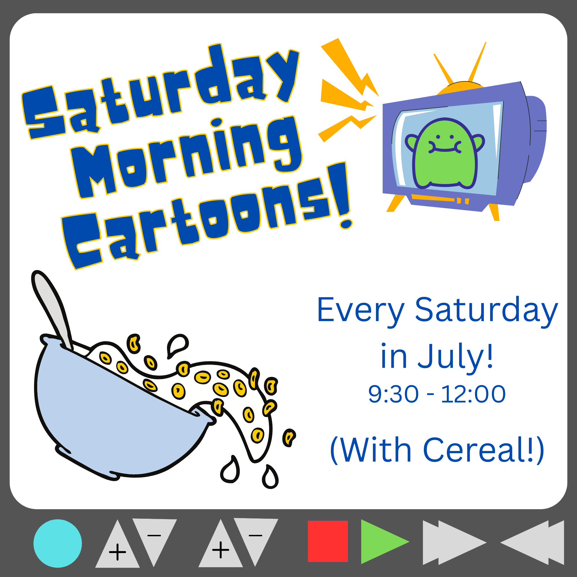 Saturday Morning Cartoons