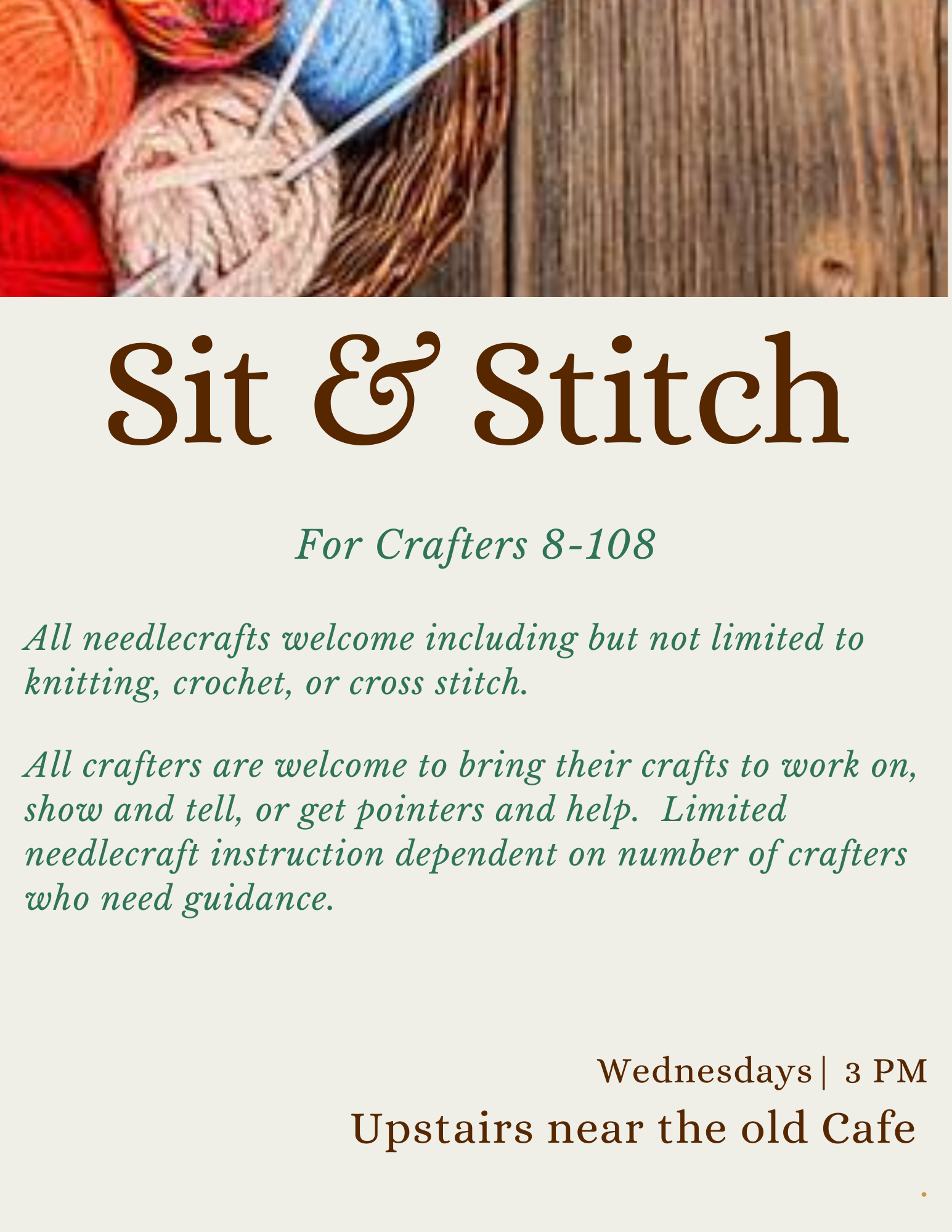 Sit & Stitch