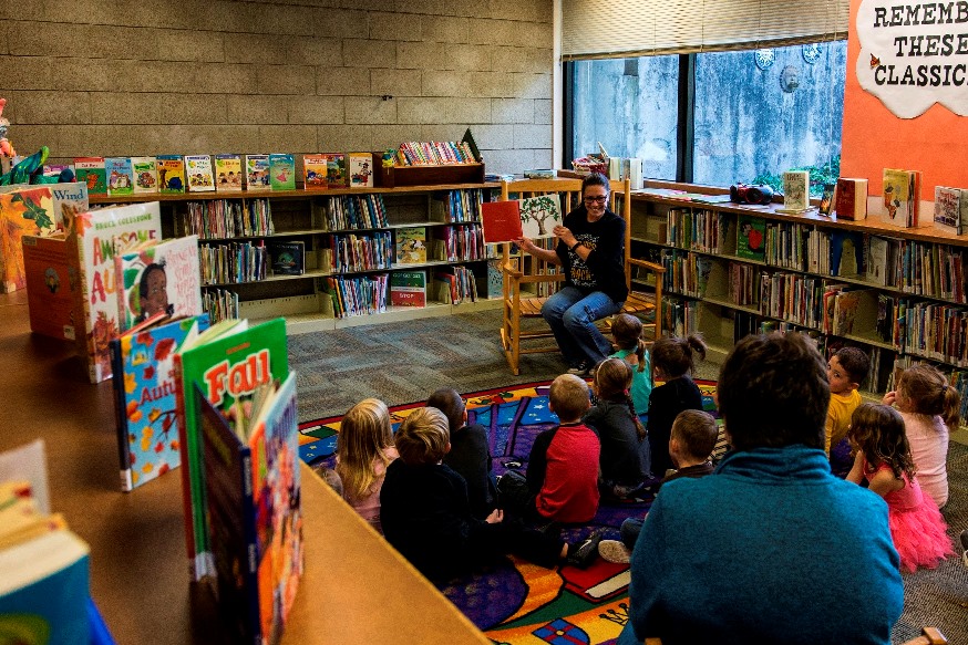 Storytime at the library