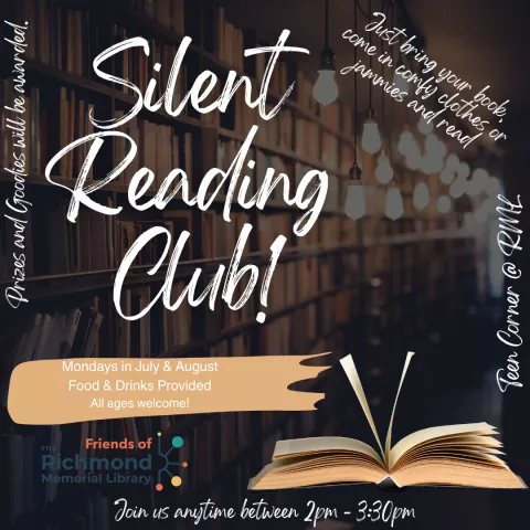 Silent Reading Club - All Ages Welcome! 