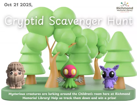 Children&#039;s Room Cryptid Scavenger Hunt 