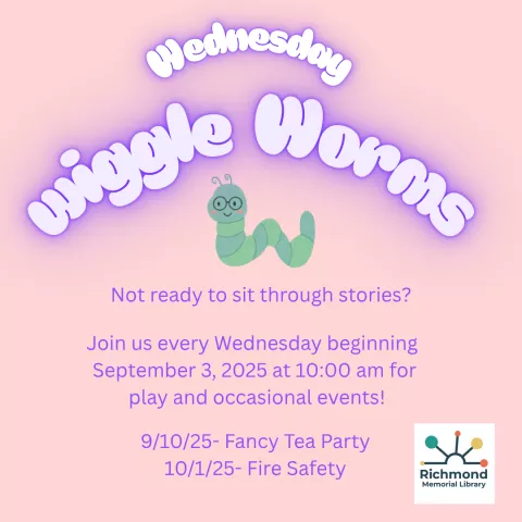 Children&#039;s Wednesday Wiggle Worms