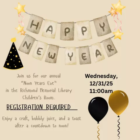 Children's, "Noon" Years Eve Party