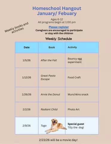 Children's Room Homeschool Hangout