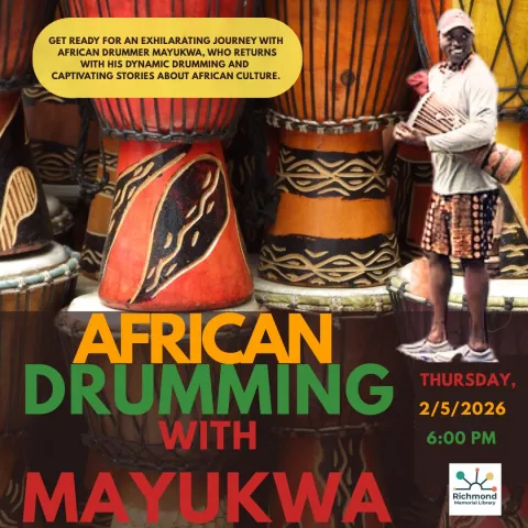 All ages- African Drumming
