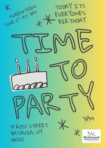 Tween/Teen Programming: It's Time to Party! 