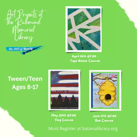 Tween/Teen Programming: The ART of Mandy 