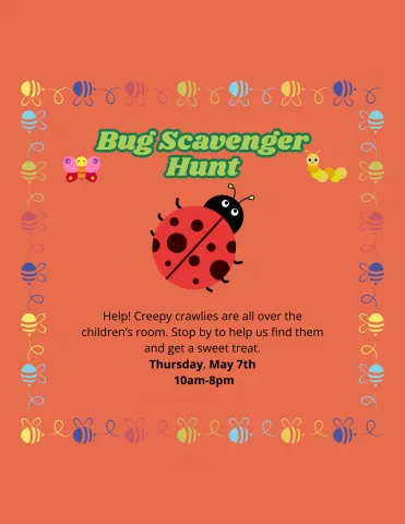 Children's Room Bug Scavenger Hunt