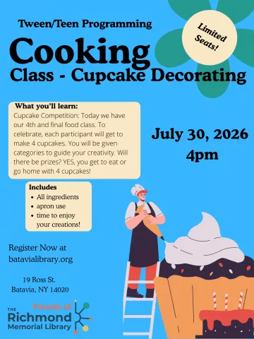 Tween/Teen Programming: Cupcake Decorating Competition! 