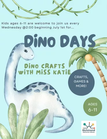 Dino Crafts with Miss Katie