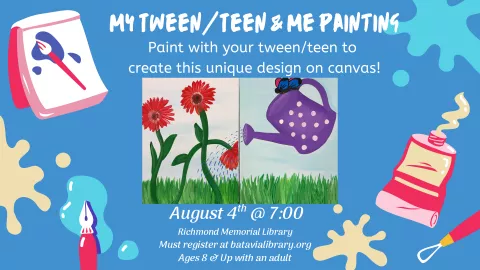 My Tween/Teen &amp; Me Painting! 