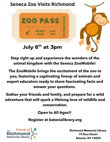 Seneca Zoo Visits Richmond! 