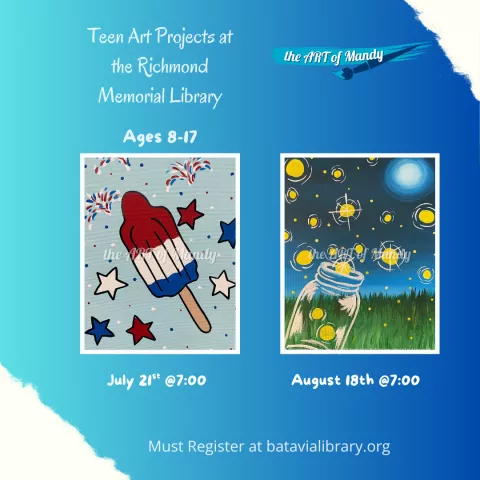 Tween/Teen Programming: After Dark with the ART of Mandy! 