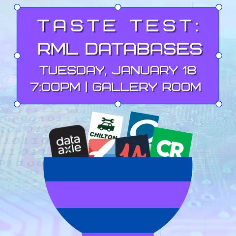 Taste Test: RML Databases