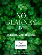 No Blarney Live poster